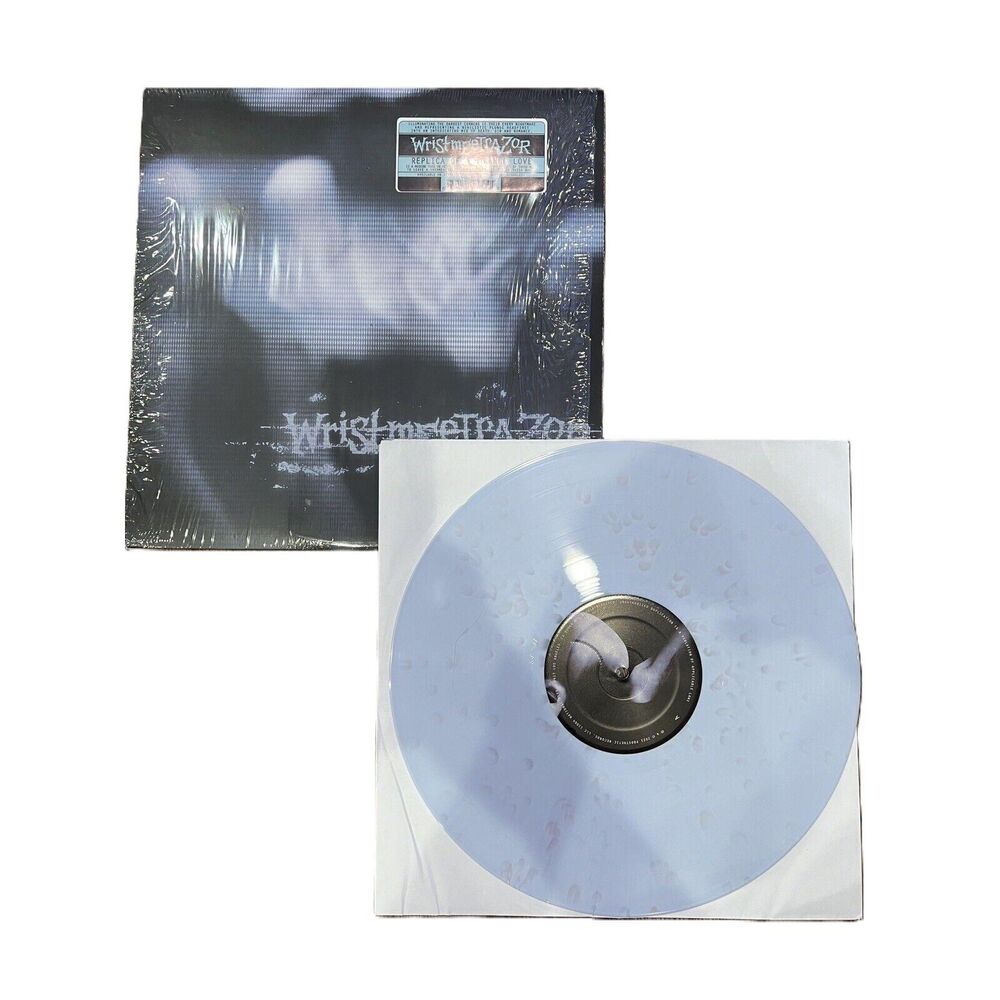 Wristmeetrazor - Replica Of A Strange Love LP (Mistral Blue W/ Sparkles) metal